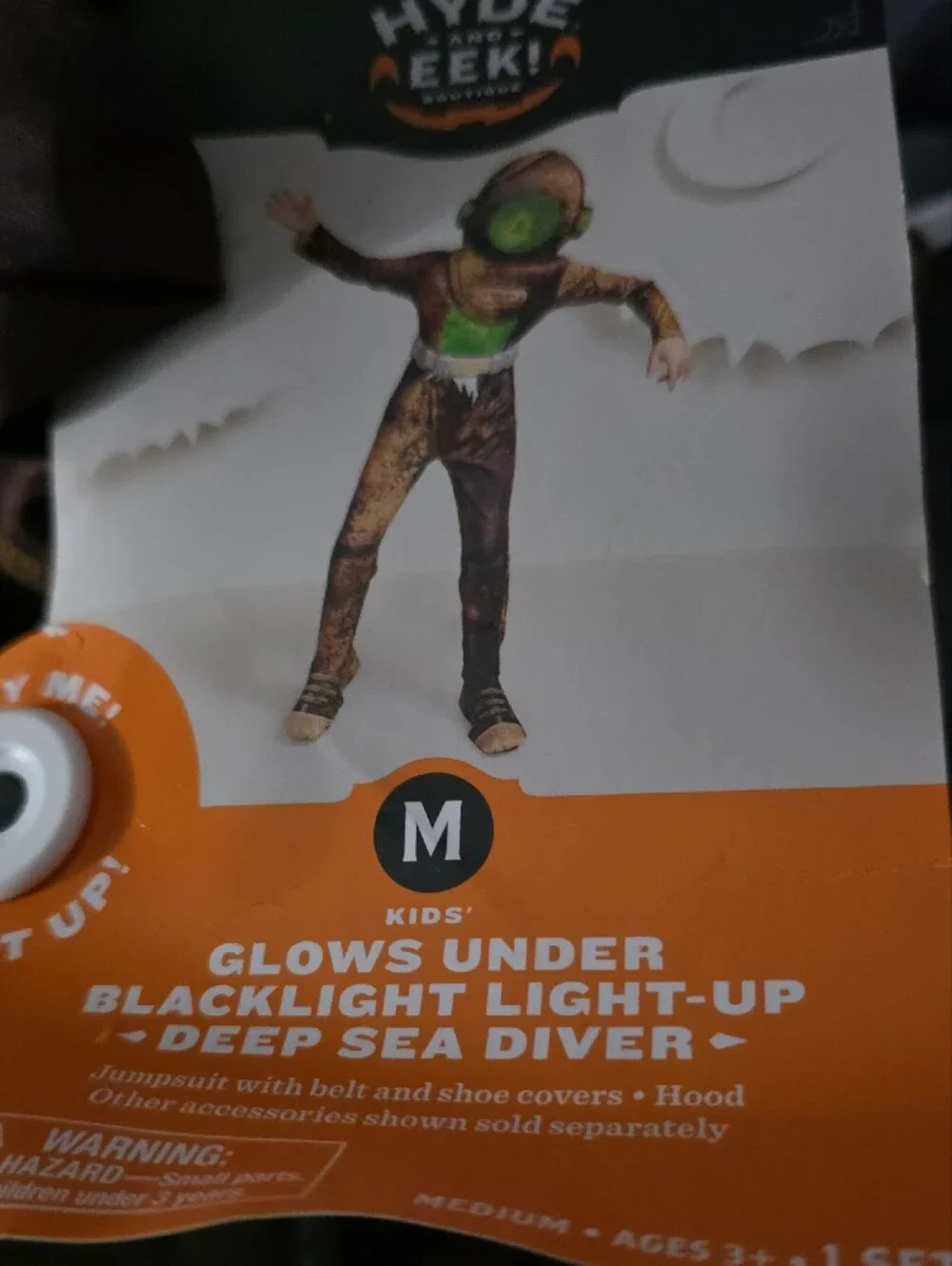 Hyde and EEK! Boutique Kid's Lights Up And Glows Deep Sea Diver Costume